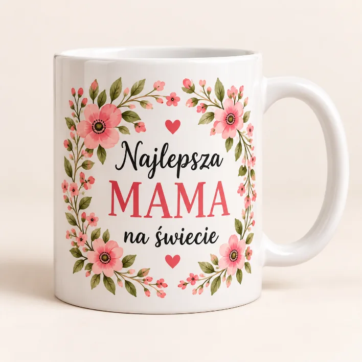 Kubek „Najlepsza Mama na Świecie”